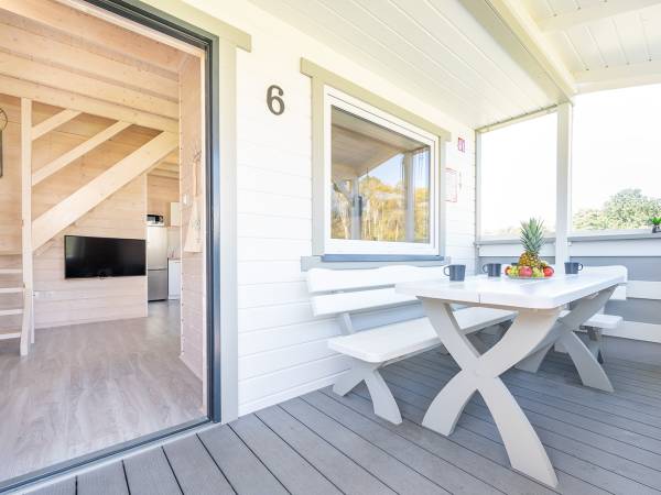 Domki 6 osobowe taras