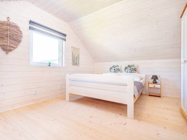 Domki 6 osobowe sypialnia