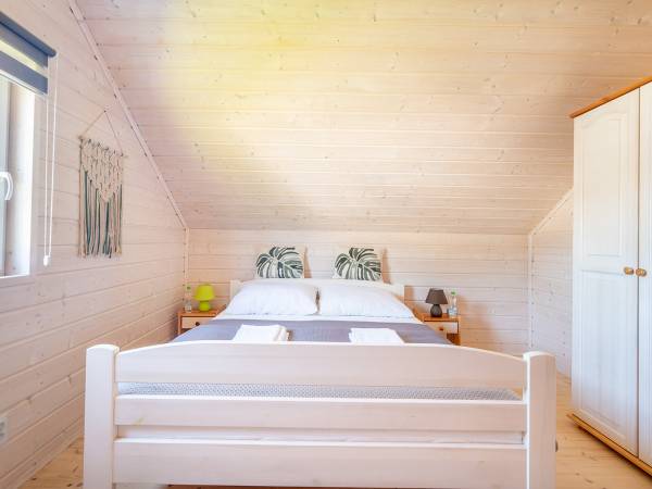 Domki 6 osobowe sypialnia