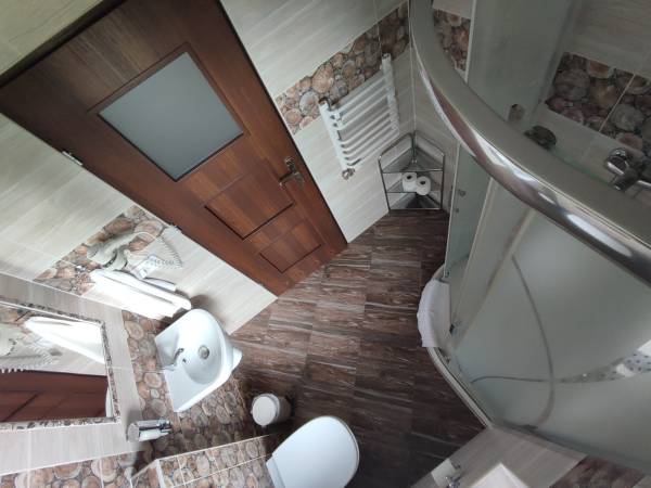 Apartament nr 1 - łazienka,suszarka,prysznic