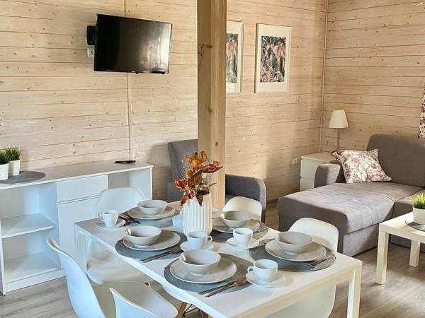 omek dwupoziomowy - salon