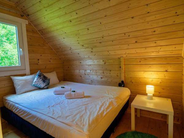 Sypialnia,domek 6 -os Lux