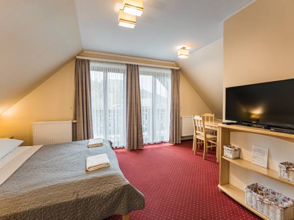 Pokój rodzinny na poddaszu