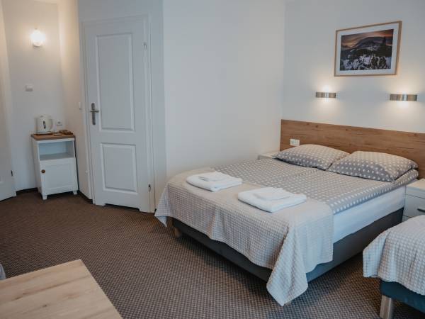 pokój 3-os. z tarasem i 4-os.