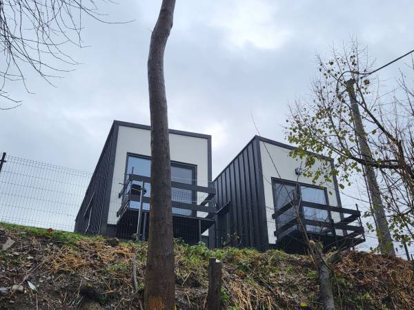 BLACK & WHITE HOUSES