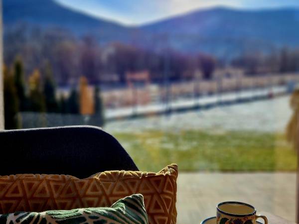 Widokowo - Domy z Widokiem na Śnieżkę z jacuzzi i sauną