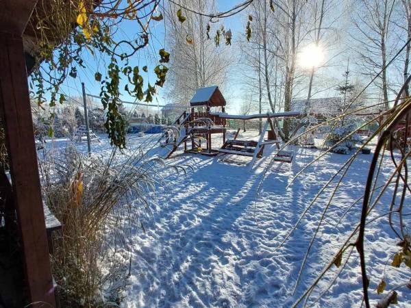 Domek Brzozowy Zakątek sauna, jacuzzi