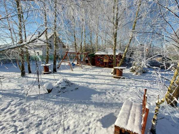 Domek Brzozowy Zakątek sauna, jacuzzi
