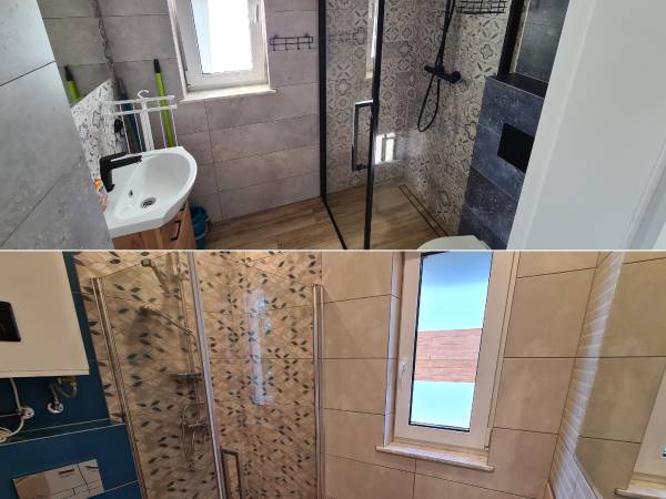 Domki nad jeziorem, Kaszuby, linia brzegowa, sprzęt wodny