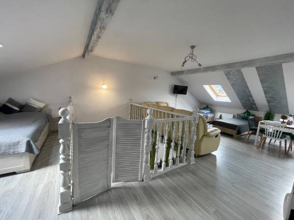 Apartament-studio 4-5 os. z anexem kuchennym