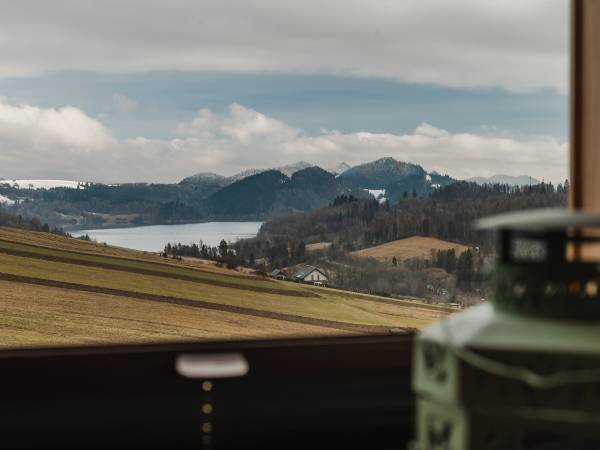 Widok z domku premium 