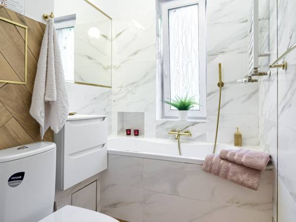 Apartament Retro - łazienka