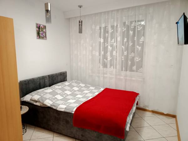 Sypialnia w studiu 5-6 osobowym