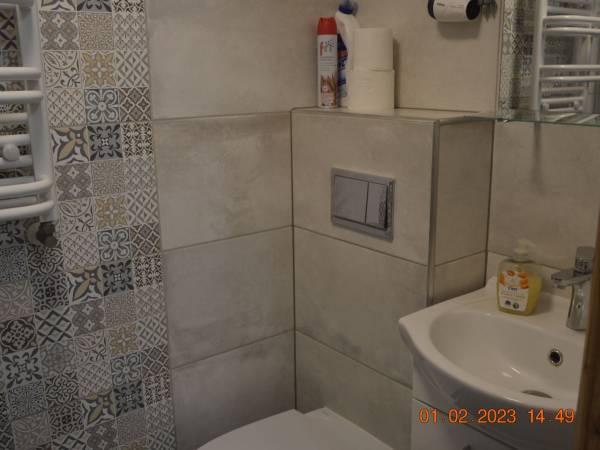 łazienka , w pokoju 2 - 4-osobowym 