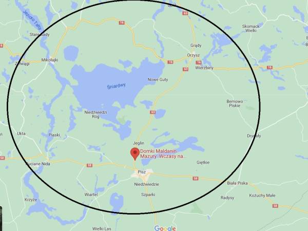 Domki Maldanin Mazury. Stylowe domki. Wakacje na Mazurach. 