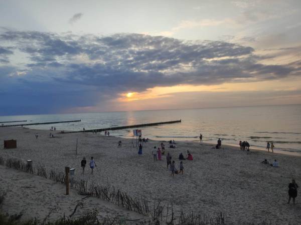 plaża w Sianożętach