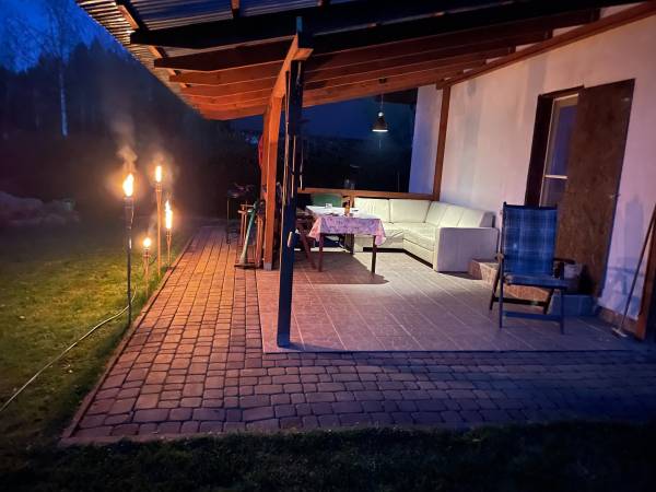 Dom letniskowy nad jeziorem Ruda Woda