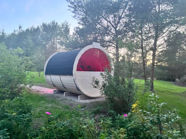 Gorąca sauna w chłodne dni