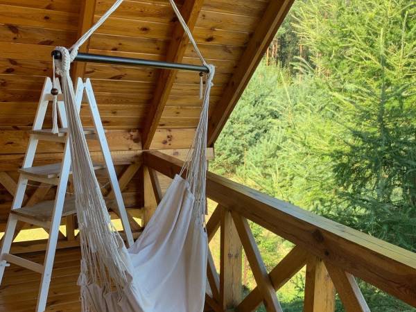 Dom z Patyków, balkon