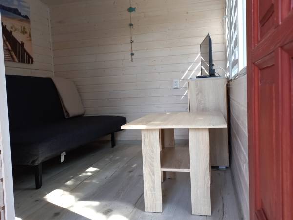 Domek nr 4 turkusowy, 2 pokojowy 