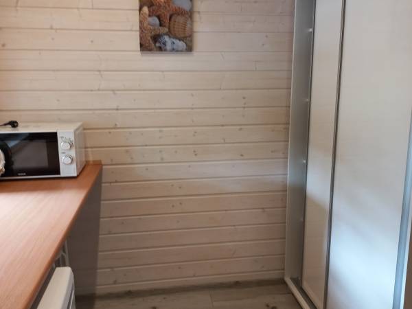 Domek nr 4 turkusowy, 2 pokojowy 