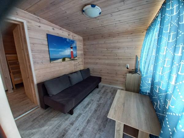 Domek nr 3 skandynawski, 2 pokojowy 
