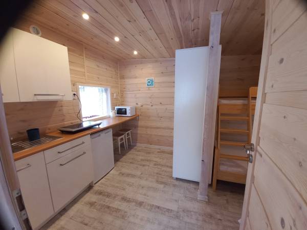 Domek nr 3 skandynawski, 2 pokojowy 