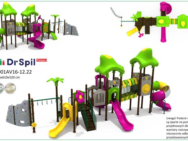 Od maja ten zestaw na naszym placu zabaw!