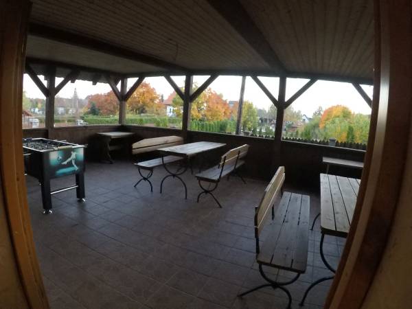 chata 8-osobowa taras na parterze