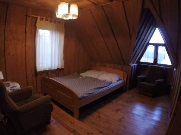 chata 8-osobowa - sypialnia 2-osobowa