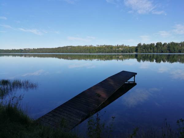 Domki na Kaszubach nad Jeziorem Mausz