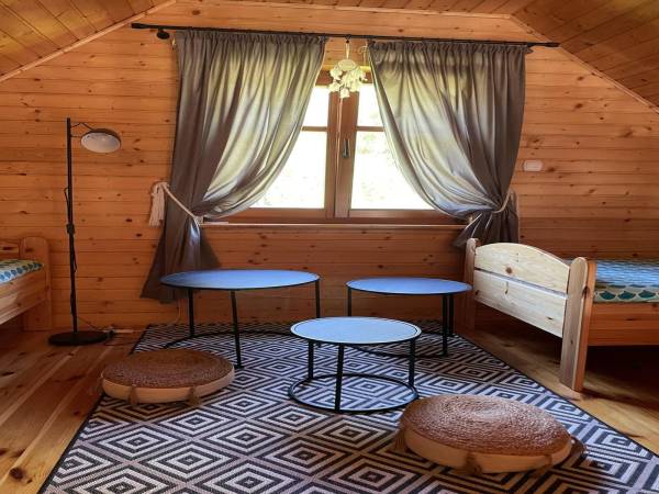 Sypialnia na antresoli