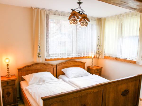 Sypialnia w apartamencie kaszubskim