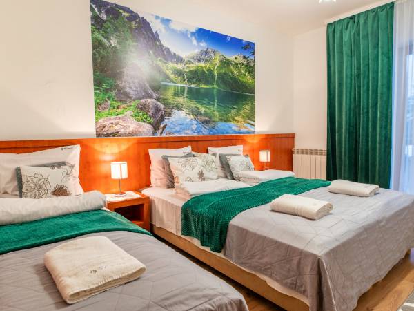 pokój 3os z balkonem