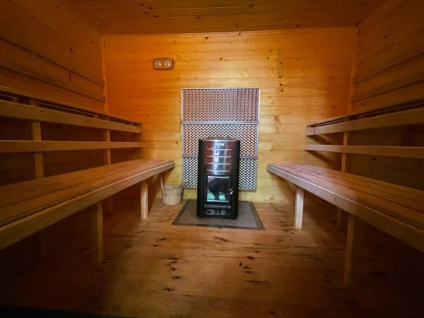 Domek Brzozowy Zakątek sauna, jacuzzi