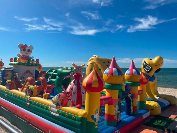 Atrakcje dla dzieci na plaży