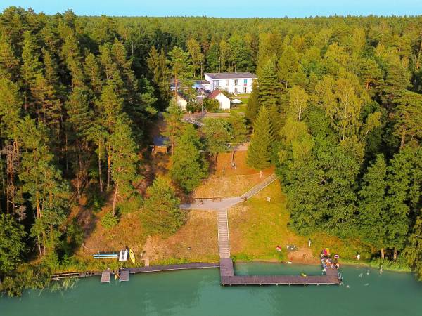 Mazury Ruciane Tarasy Ośrodek Wypoczynkowy nad jeziorem 
