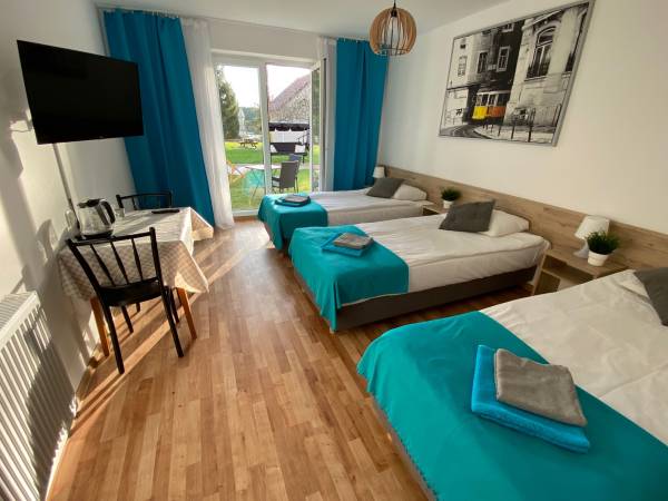 Mazury Ruciane Tarasy Ośrodek Wypoczynkowy nad jeziorem 