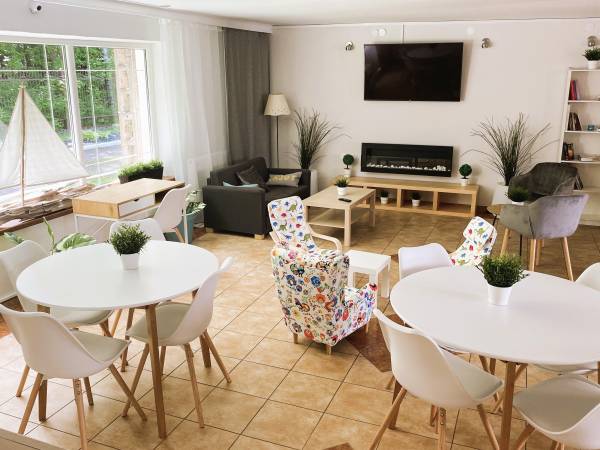 Mazury Ruciane Tarasy Ośrodek Wypoczynkowy nad jeziorem 