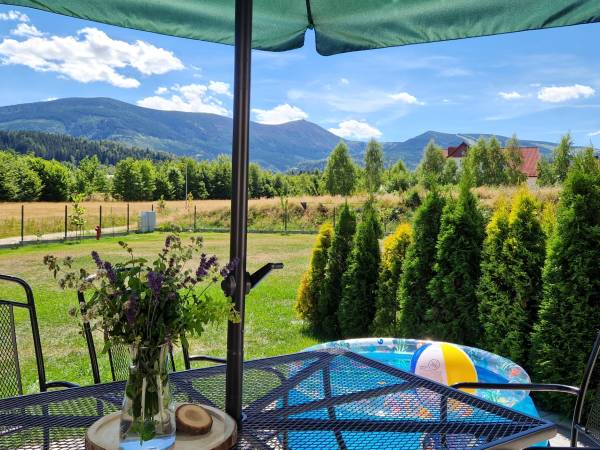 Widokowo - Domy z Widokiem na Śnieżkę z jacuzzi i sauną