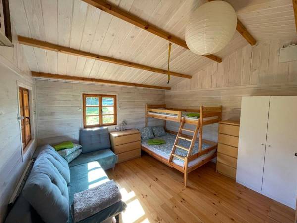 Dwa kameralne domki na Mazurach 