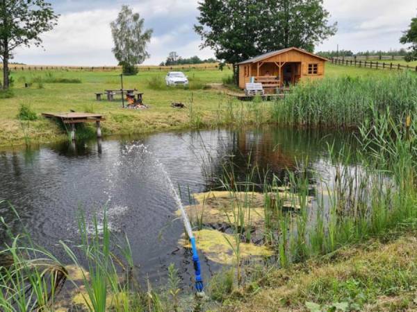 Dwa kameralne domki na Mazurach 