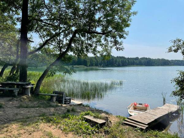 Dwa kameralne domki na Mazurach 
