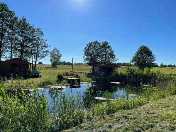 Dwa kameralne domki na Mazurach 