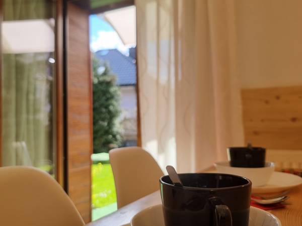 pokój 3-osobowy z wyjściem do ogrodu