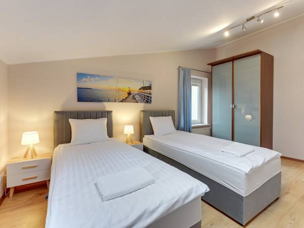 Apartament George z 3 sypialniami, balkonem i parkingiem - ul. 3 Maja 25