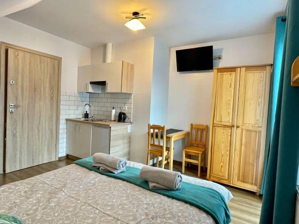 pokój nr 3 typu studio z ankesem kuchennym 2-osobowy nr 3