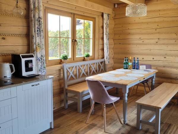 Domek z bali KORONKA