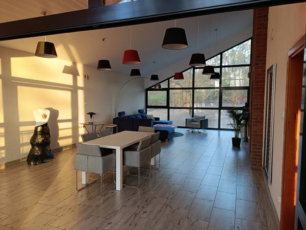 Domki na Kaszubach nad Jeziorem Mausz