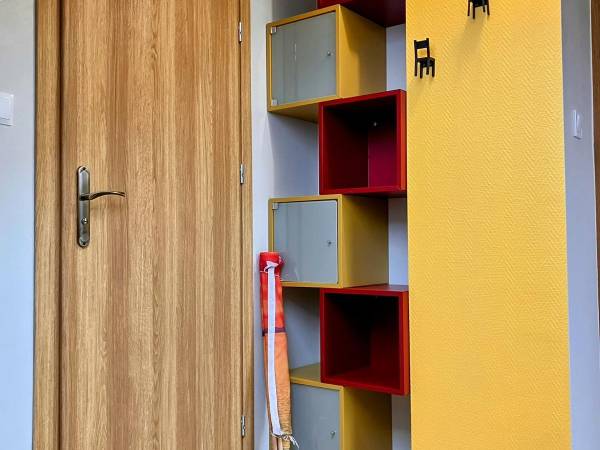 Pokój 301 na poddaszu ze skosami